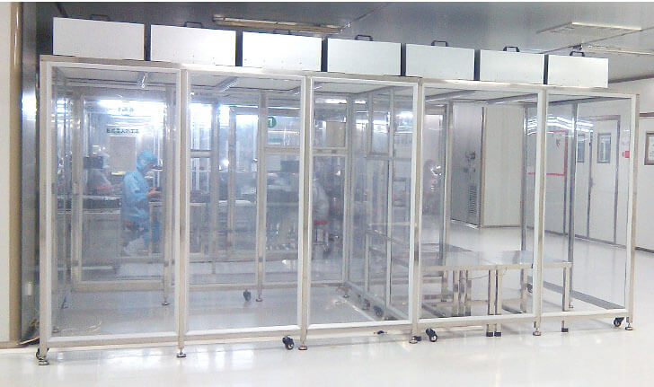 不銹鋼潔凈棚效果圖