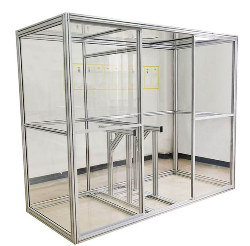 鋁型材潔凈棚風(fēng)速效果圖